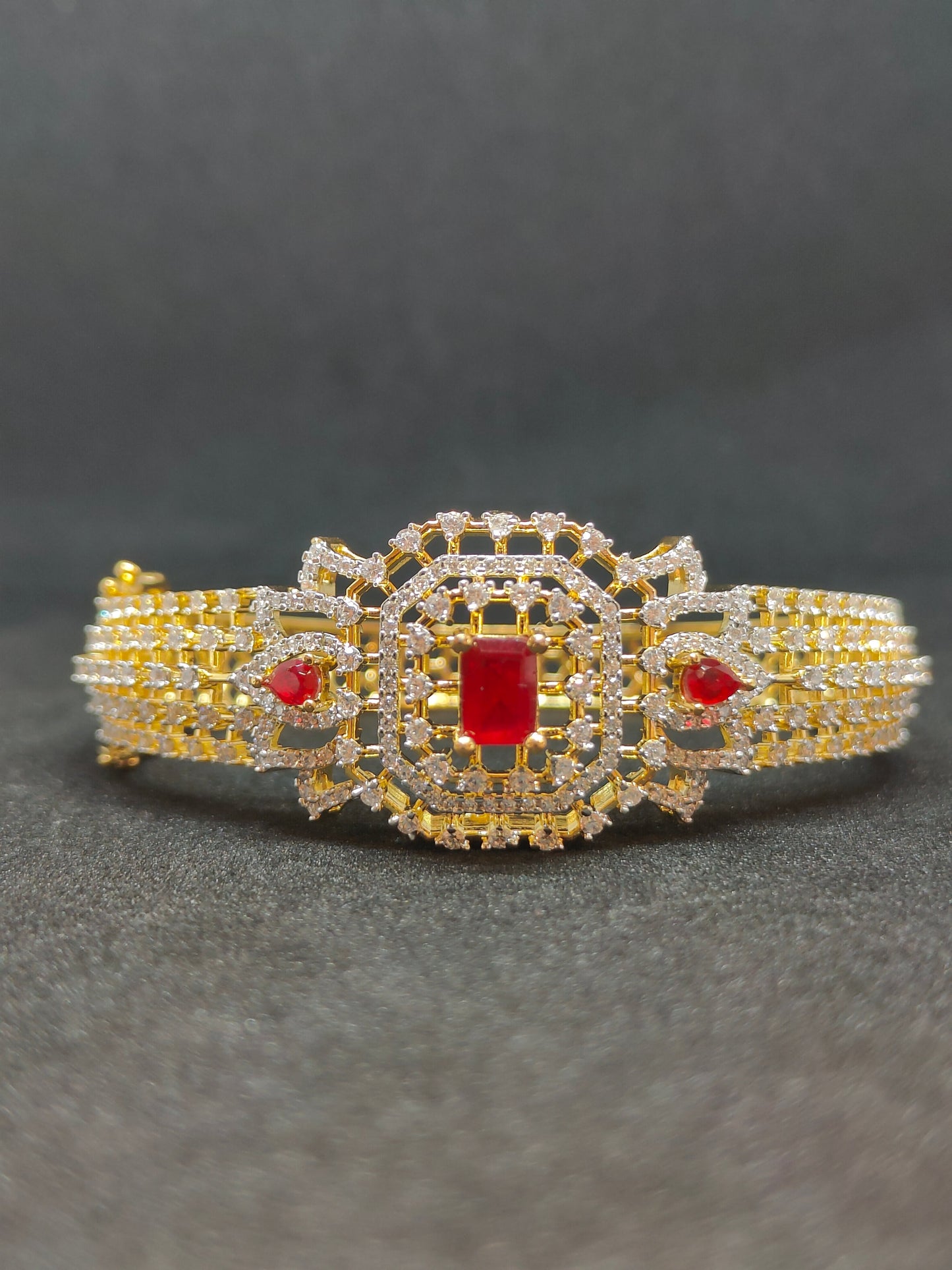 Red CZ Bracelet