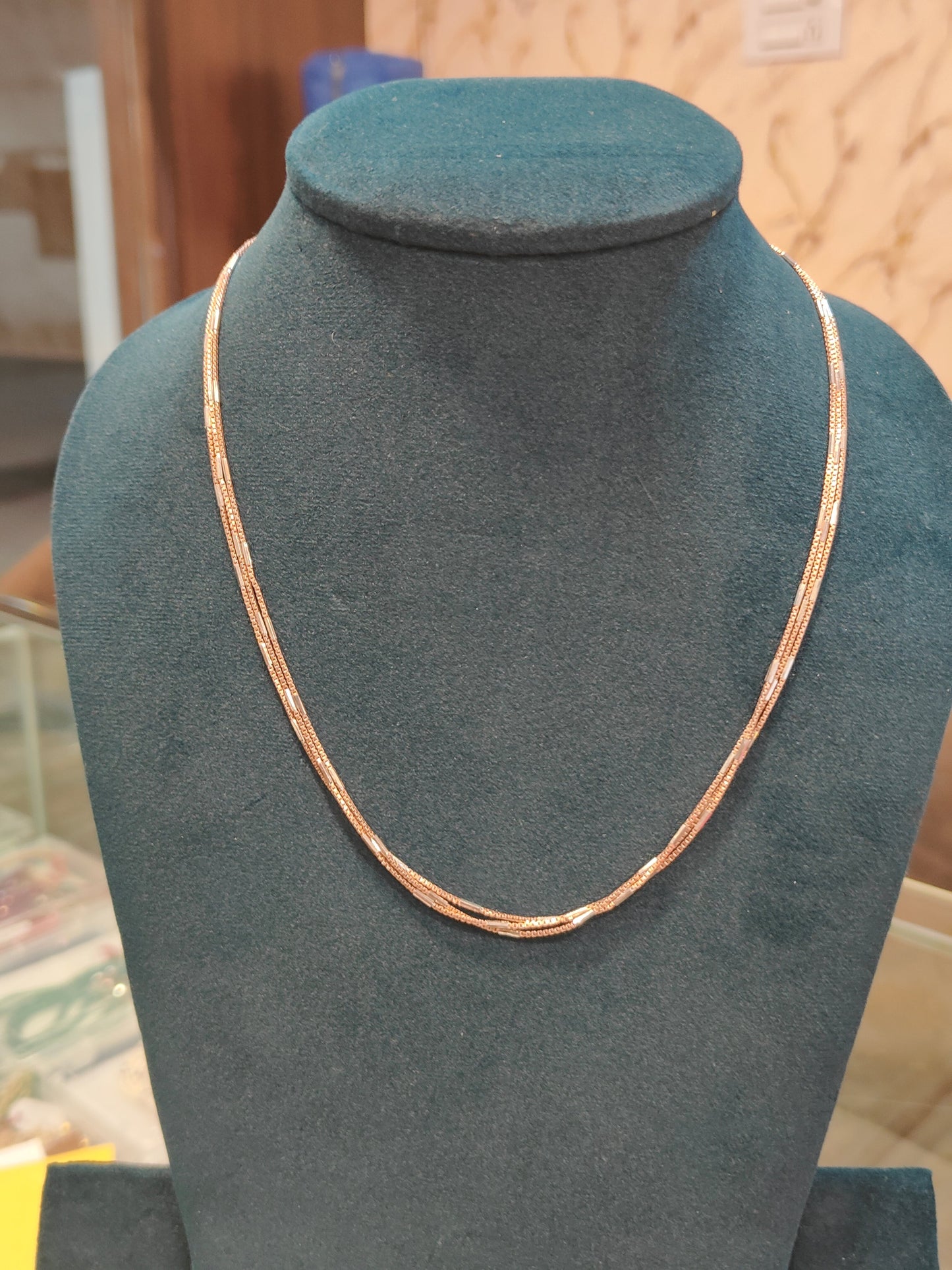 3lines ItalyChain RoseGold