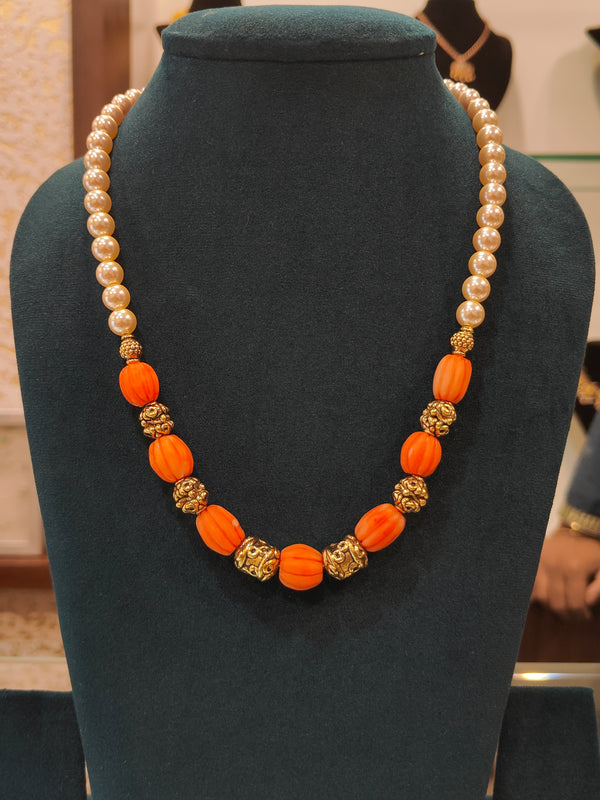 Coral Combo Necklace