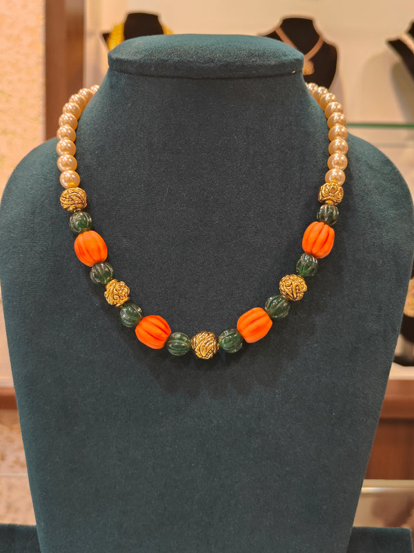 Coral Combo Necklace 2