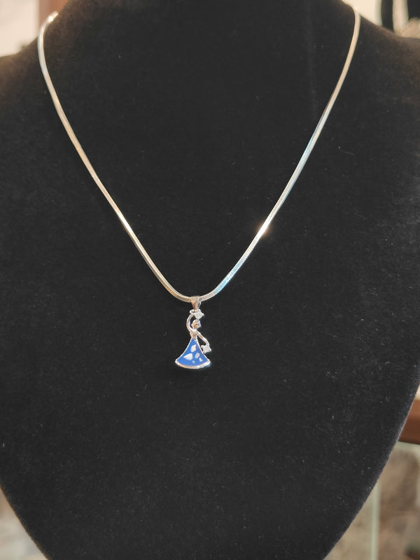 Chain With Dancing Doll Pendant