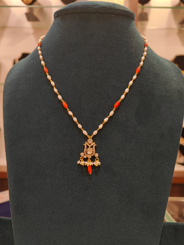 Tharmala With Small Victorian Pendant