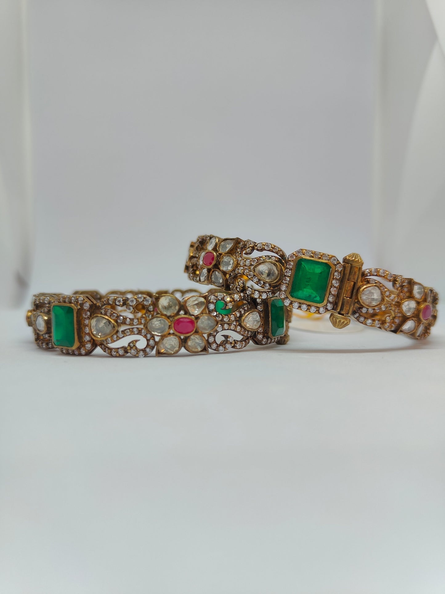 Victorian Flower Bangles